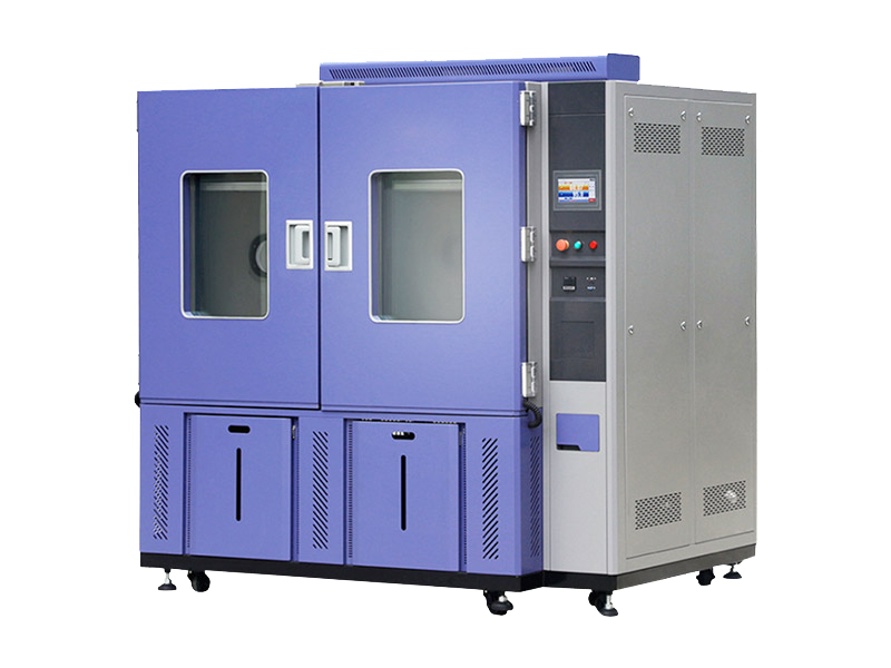 雙開門恒溫恒濕試驗箱示意圖
