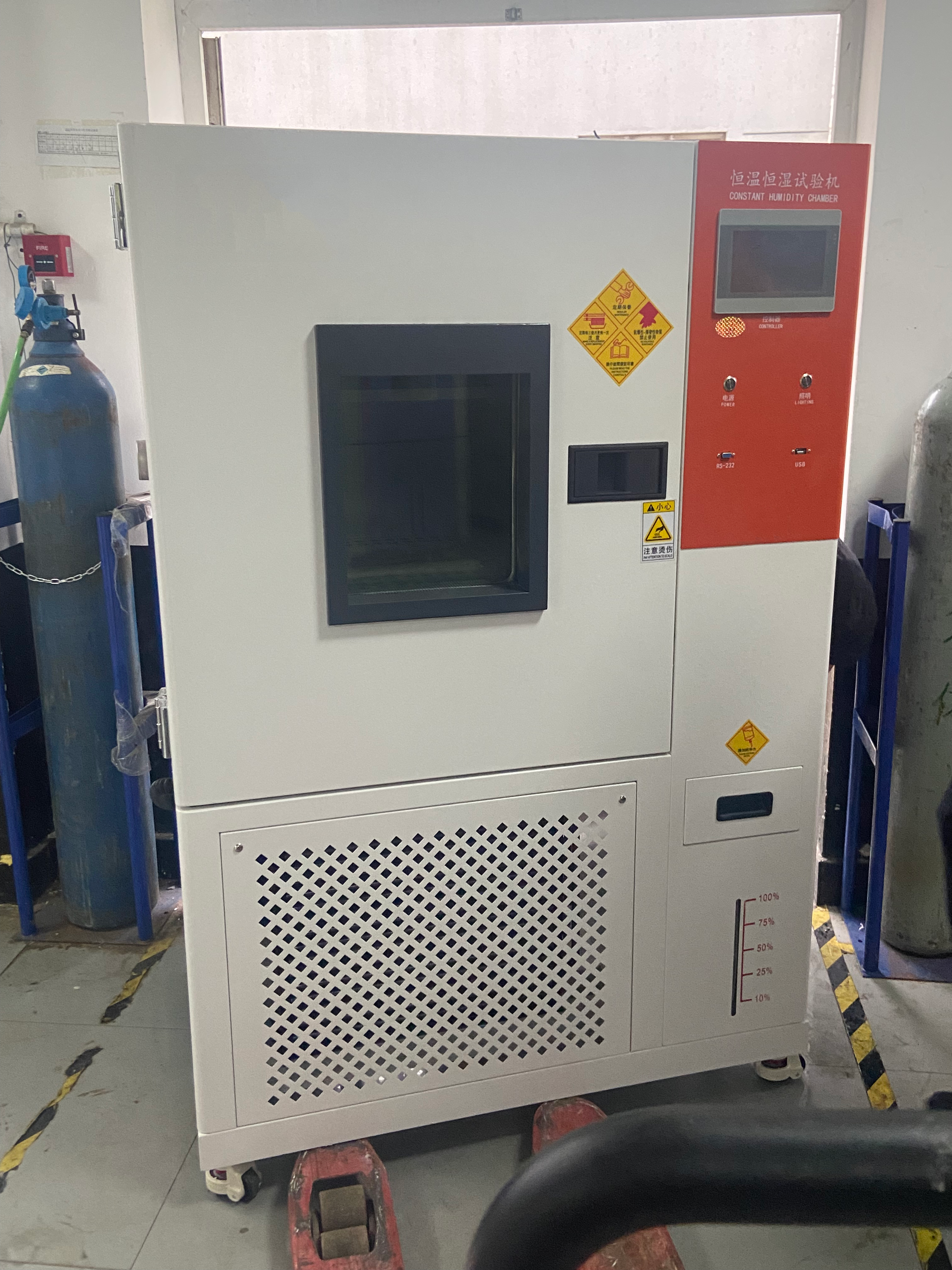 恒溫恒濕試驗(yàn)箱示意圖