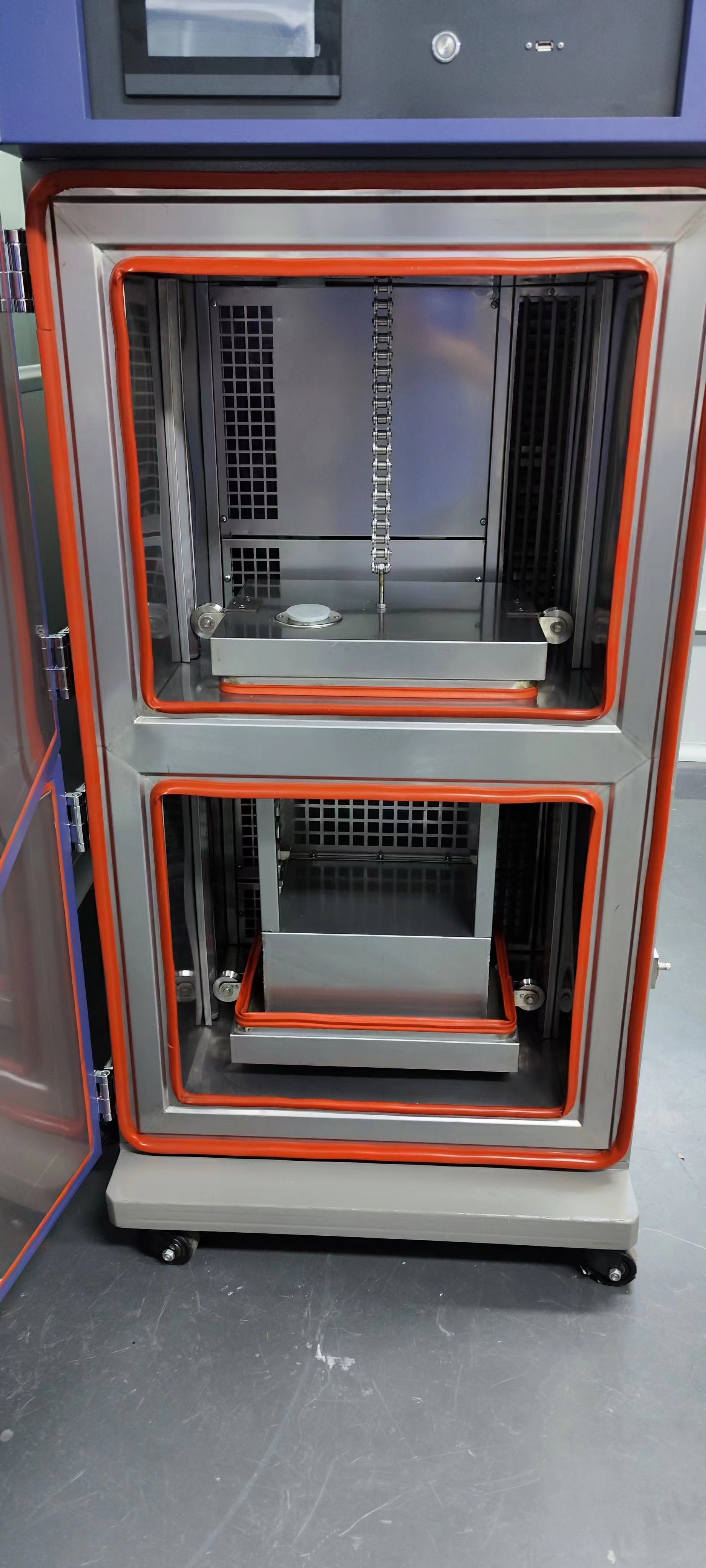 冷熱沖擊試驗箱示意圖