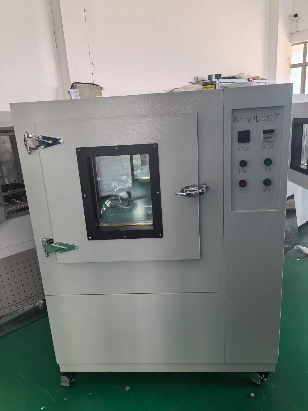 換氣老化箱示意圖